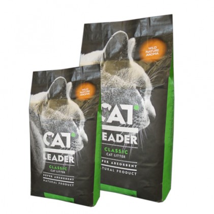 CaT Leader Classic (Кет Лидер) Впитывающий наполнитель для кошачьего туалета