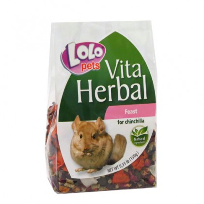LoLo Pets VITA HERBAL Feast for CHINCHILLA для шиншилл