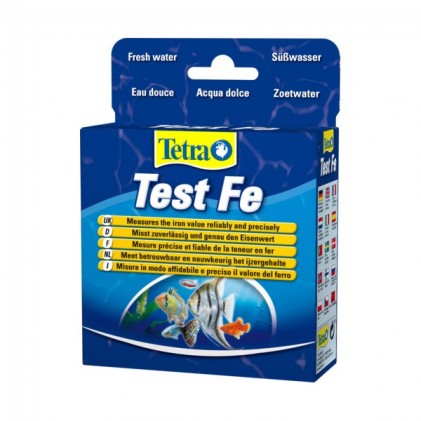 Tetra Test Fe тест Tetra Fe тест на содержание железа