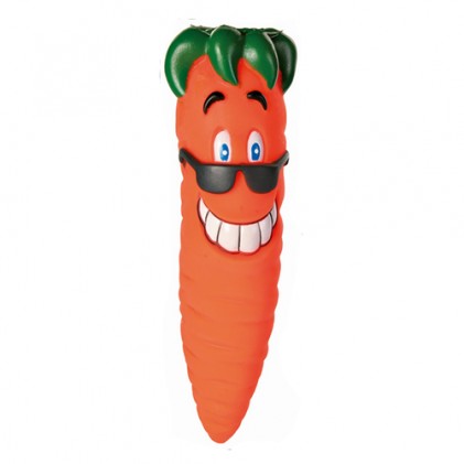 Игрушка Trixie 3398 Морковь виниловая 20 см