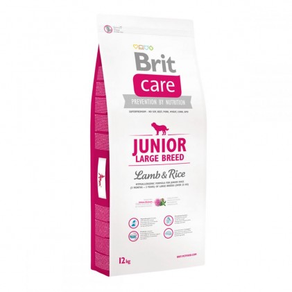 Brit Care Junior Large Breed Lamb & Rice Корм для щенков крупных пород с ягненком и рисом