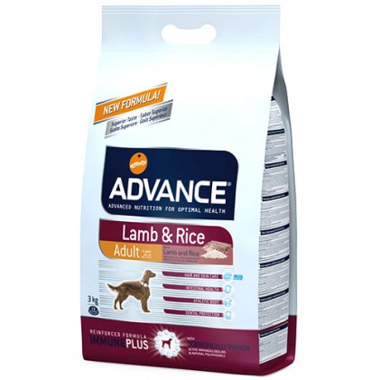 Advance Dog Adult Lamb & Rice Сухой корм для взрослых собак с ягненком и рисом