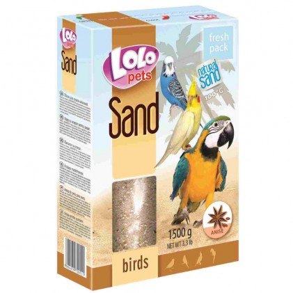 LoLo Pets Sand for BIRDS Песок для птиц анисовый
