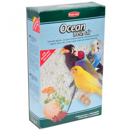 Padovan (Падован) Ocean Fresh Air гигиенический песок с ракушками и анисом