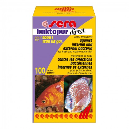 SERA Baktopur Direct (таблетки) Лечебное средство для рыб