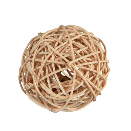Игрушка для грызунов Trixie 61822 Плетеный шар с колокольчиками